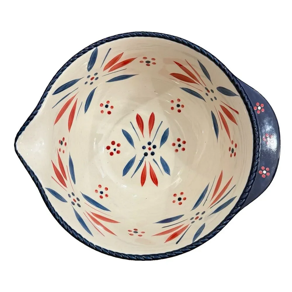 Set Of 5 Temp-tations Stacking Mixing Bowls, Old World, PPP-SQ-846286, Preloved
